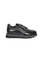 Genuine Leather Black Casual Sports Men's Shoes Eva Sole - 7911