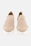 Women Slip On Casual Shoes, Dark Beige - 4