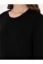 Black Slim Fit Crew Neck Basic Sweater 50310735-Vr046 - 7