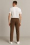 Men's Brown Zr Crepe Striped Sweatpants - 2