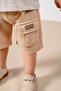 Baby Kids Beige Cotton 2-Piece Set First I Trend Fashion Bottom Top Set - 5