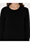 Black Slim Fit Crew Neck Basic Sweater 50310735-Vr046 - 6
