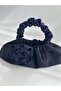 Rose Portfolio Satin Evening Dress Handbag - 4