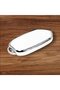 Togg T10X Compatible Key Protection Case White / Silver Detailed Please Key Teyit - 3