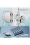 Ranbo 304 Stainless Steel Commercial-Home 10 mm -12 mm Glass Door Anti-Theft Security Lock with 3 Ke - 4