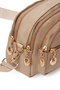 Women's Four Compartment Cross Strap Shoulder Bag - 5