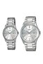 Metallic Color Lover Couple Wrist Watch