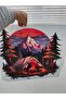 Camping Caravan Campfire Colorful Print 60 cm Baskes - 3