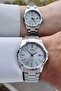 Metallic Color Lover Couple Wrist Watch - 3