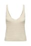 Jdytropica S/L V-Neck Top Knt - 5