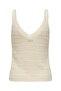 Jdytropica S/L V-Neck Top Knt - 6