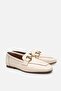 Women's Leather Bone Buckle Loafer - 5