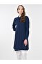 Hidden Pat Basic Tunic Navy Blue
