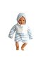 Blue Striped Knitwear Baby Cardigan - 3