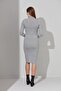 Half-Thigh Knitwear Dress (A90994-S) - 3