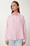 Embroidery Embroidered Muslin Shirt Pink Lhf0022 - 2