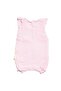 Baby Girl Pink Muslin Ruffle Romper - 4