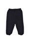 Unisex Booties Navy Blue Combed Cotton Single Bottom - 6