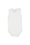 Ecru Strap Body - Bodysuit, Bottom Snap-Snap - 2