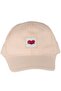 Girl's Powder Heart Embroidered Hat 1-3 Years - 5