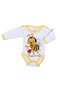 Yellow Bee Printed Unisex Long Sleeve Bodysuit - 3