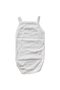 Ecru Unisex Snap-On Rope Strap Bodysuit Badi - 3