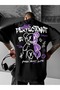 Men's Oversized Graphic T-Shirt - "Campbrastcooperation" Bold Letters, Loose Fit, Round Neck - 2