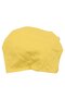 Baby Girl Yellow Bow Combed Cotton Bonnet - 6