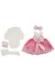 Baby Girl Tulle Laced Purple 5 Piece Girl Mevlüt Set 0-6 Months - 5