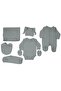 Unisex Blue Overalls and Blanket 7 Piece Hospital Discharge Set - 5