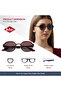 Polarized Sunglasses Matte Brown Frame Gradient Brown Mirror Lens 51mm - LC1211C02 - 8
