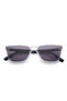 Pc Sunglasses Clear Frame Grey Mirror Lens 62mm - LC1208C02 - 5