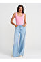20977 Thick Strap Basic Top-Pink - 4