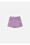 Girl's Cargo Shorts Lilac 6218 - 4