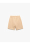 Cotton Lace-Up Waist Striped Shorts - 2