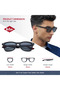 Polarized Sunglasses Gradient G15 Frame Black Mirror Lens 53mm - LC1215C02 - 8