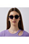 Polarized Sunglasses Matte Blue Frame Gradient Grey Mirror Lens 51mm - LC1211C03 - 6