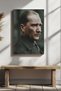 Ataturk Portrait Home Office Kitchen Living Room Wall Decoration Canvas Painting
