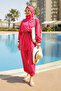 Full Covered Hijab Swimsuit 2 Piece Set Zyn-58785 - 2
