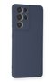 Samsung Galaxy S21 Ultra Case Nano Inside Velvet Silicone - Gray Zngzr - 3