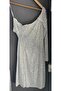 Glitter One Sleeve Low Cut Dress - 4