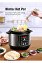10 In 1 Electric Pressure Cooker 1050 Watts Rice Cooker, 6L, 10 Smart Programs Black MES6817 - 3