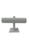 Domestic Production Suede Fabric Cream Color Watch - Bracelet Display Stand - 3