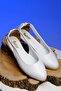 Bekkin Women's Ballerinas with Open Side and Bow Detail on the Back - 2