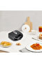 Electric Sandwich Maker 750 Watt 6 slices in 1, Donut, Nuts, Waffle, Non-stick plates, SK-908 Black - 4