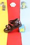 Girl Boy Child Velcro Bead Flower Detail Flexible Sole Durable Sports Sandals Slippers - 6