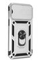 iPhone 14 Pro Case Pars Lens Ring Silicone - Silver Gnzrz - 3