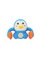 Electric Tumbling Penguin Toy With Vibrant Colors, Lights & Sound- Blue - DHT-MT-10651 - 2