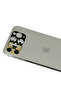 زجاج حماية لعدسة الكاميرا من MSA لهاتف iPhone 11 Pro Max - ذهبي - 2