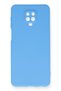 Xiaomi Redmi Note 9 Pro Case Nano Inside Velvet Silicone - Blue Zngzr